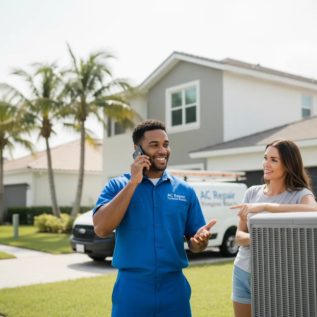 AC Repair Pompano Beach customer support in Badin